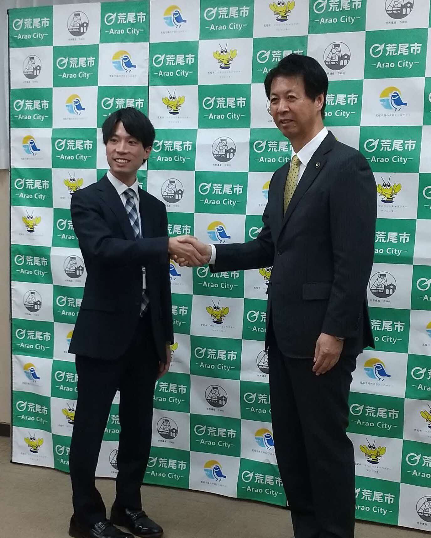 定例記者会見写真